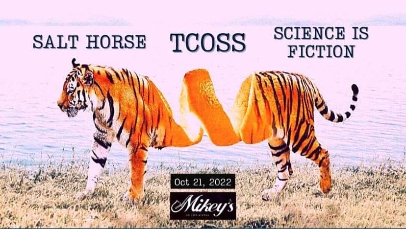 Poster for TCOSS show on Oct 21, 2022 (variant 1)